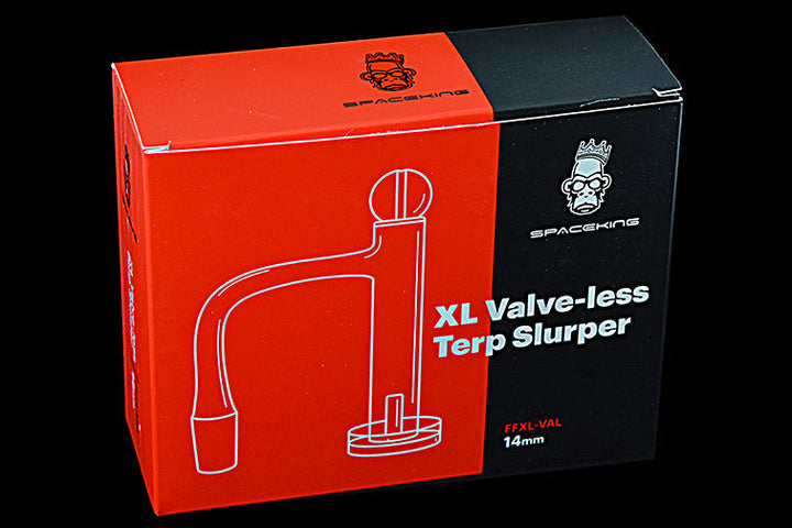 Space King XL Valve-less Terp Slurper (Red / Black) - Headshop.com
