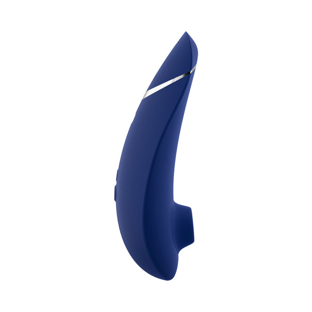 Womanizer Premium 2 Rechargeable Silicone Luxurious Pleasure Air Clitoral Stimulator Blueberry - Headshop.com