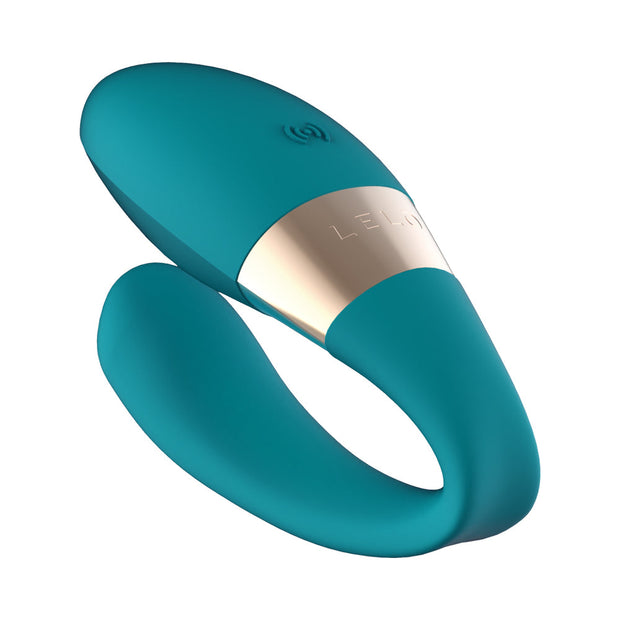 LELO TIANI DUO Rechargeable Dual Stimulation Couples Vibrator With Remote Ocean Blue - Headshop.com