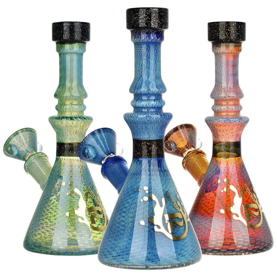 Pulsar Heady Bubble Matrix Beaker Water Pipe w/ Dichro | 7" | 14mm F - Headshop.com