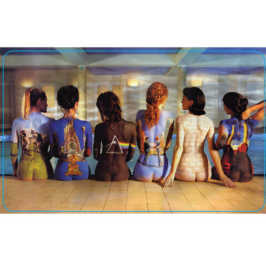 Pink Floyd Painted Backs Album Art Sticker - 4.5" x 2.75" - Headshop.com