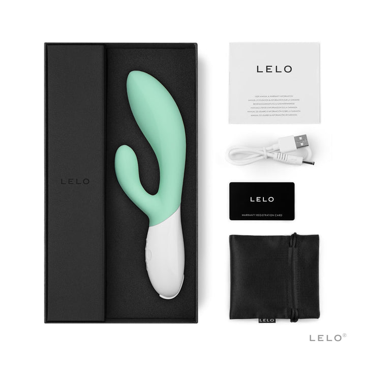 LELO INA 3 Rechargeable Dual Stimulator Seaweed - Headshop.com