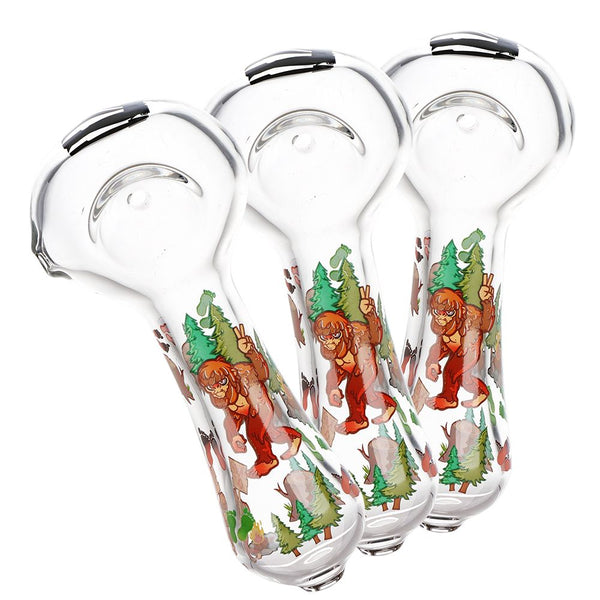 Pulsar Grumpy Bigfoot Glass Spoon Pipe - 4.5" 3ct Pulsar Grumpy Bigfoot Glass Spoon Pipe - 4.5" 3ct