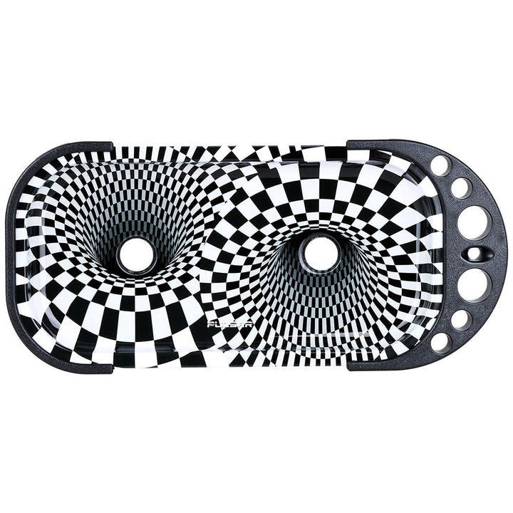 Pulsar Elevated Cone Rolling Tray Console | 9.25"x4.25" - Headshop.com
