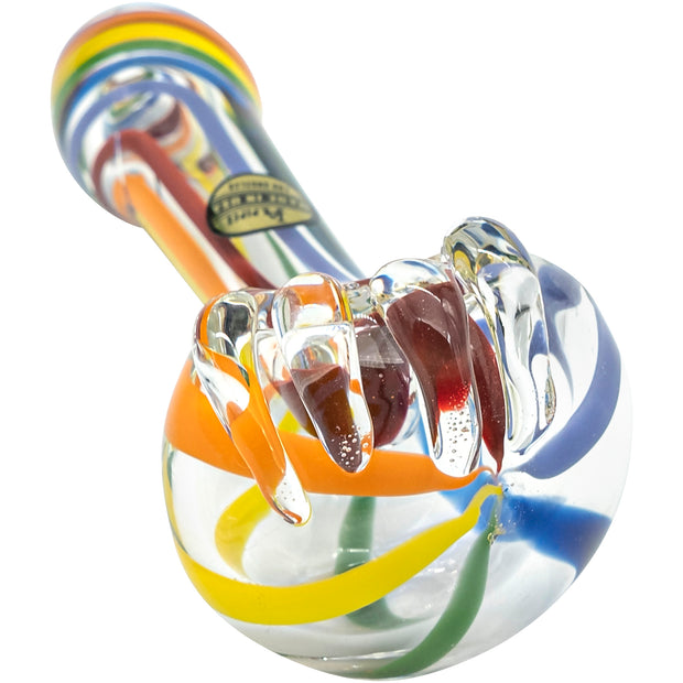 LA Pipes Rainbow Ripper Spoon Pipe - Headshop.com