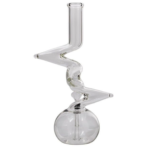 LA Pipes "Jacob's Ladder" Crystal Clear Zong Bong - Headshop.com