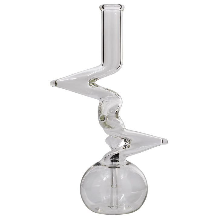 LA Pipes "Jacob's Ladder" Crystal Clear Zong Bong - Headshop.com