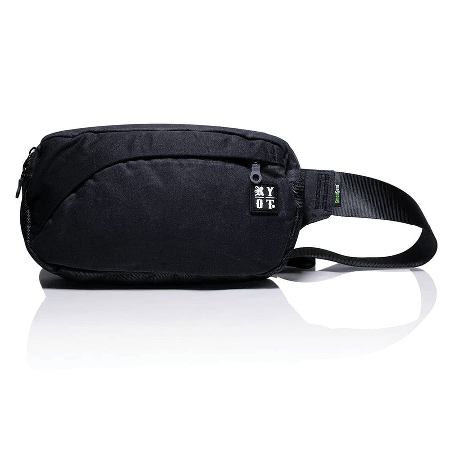 RYOT SmellSafe Waist Pack - 11"x6" / Black - Headshop.com