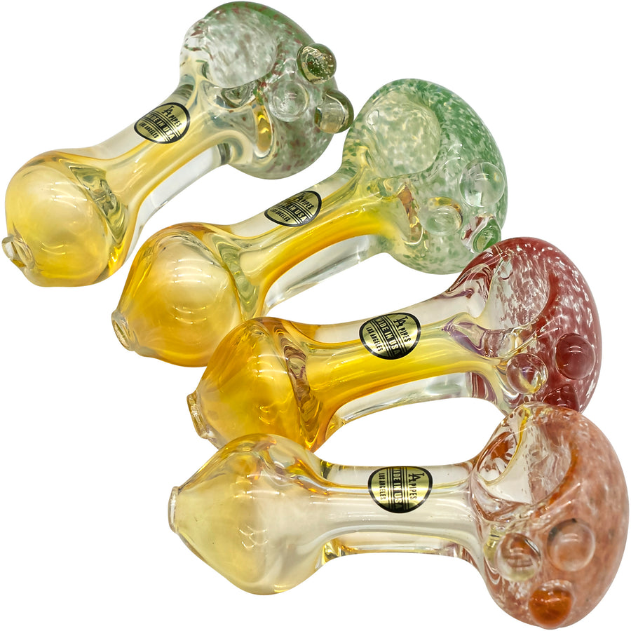 LA Pipes "Thick Neck Freckles" Spoon Pipe - Headshop.com