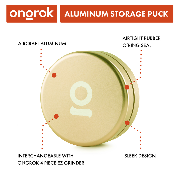 Ongrok Aluminum Storage Puck - Headshop.com