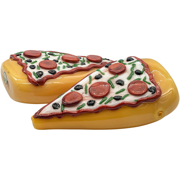 LA Pipes "Potperoni" Glass Pizza Pipe - Headshop.com