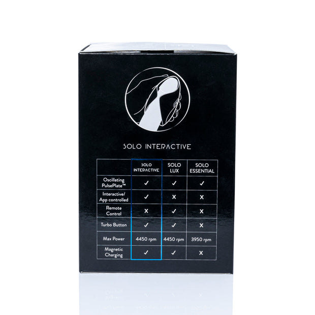 Hot Octopuss Pulse Solo Interactive Black - Headshop.com