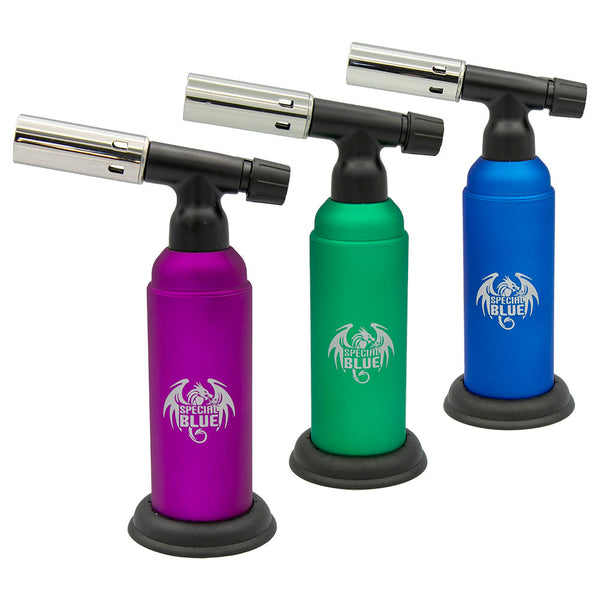 Special Blue Monster Pro 2 Torch Lighter | 8" Special Blue Monster Pro 2 Torch Lighter | 8"