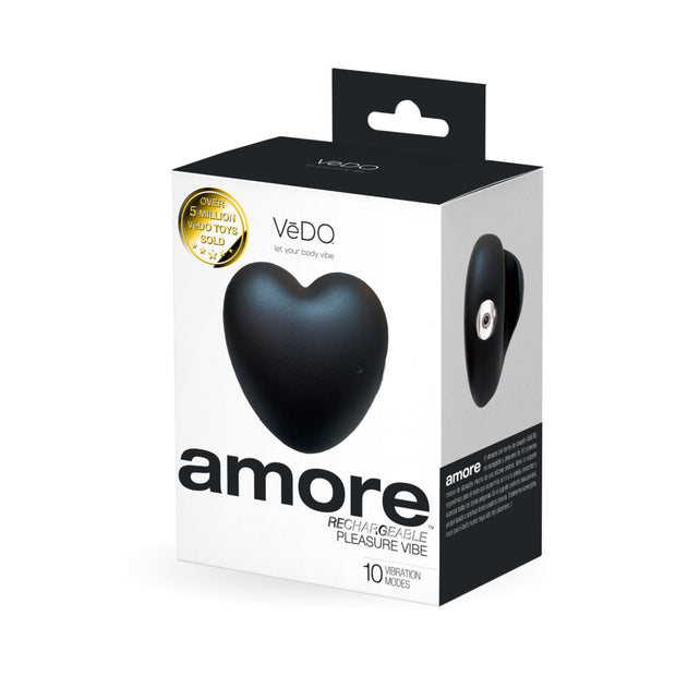 VeDO Amore Rechargeable Pleasure Vibe Black - Headshop.com