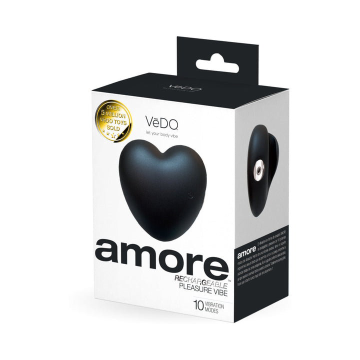 VeDO Amore Rechargeable Pleasure Vibe Black - Headshop.com