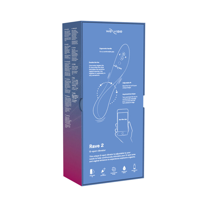 We-Vibe Rave 2 G-Spot Blue - Headshop.com