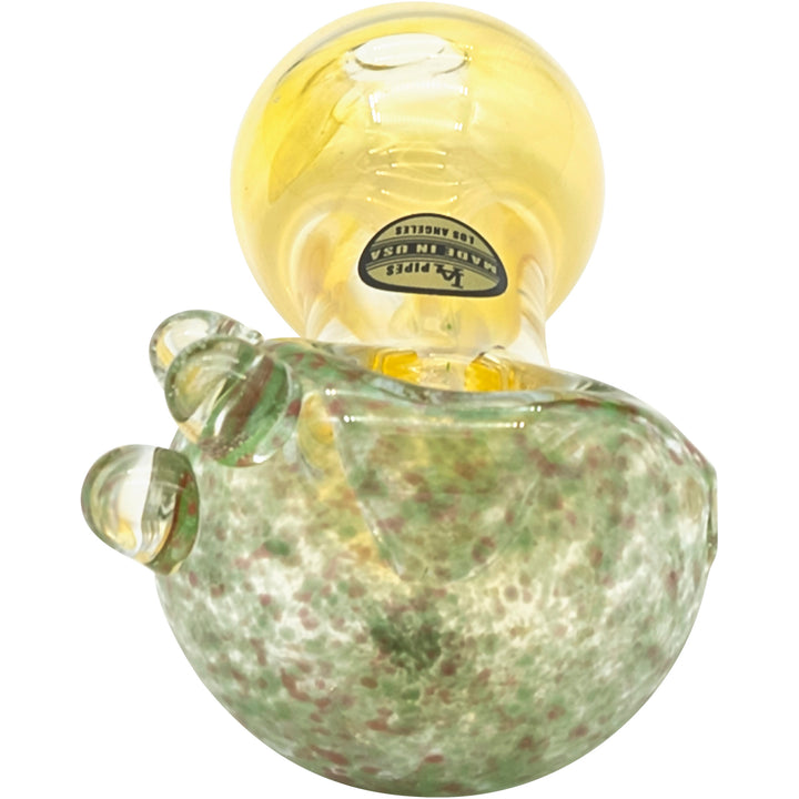 LA Pipes "Thick Neck Freckles" Spoon Pipe - Headshop.com