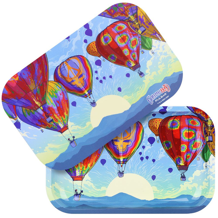 Grateful Dead x Pulsar Rolling Tray & Lid Kit - Hot Air / 11" x 7" - Headshop.com