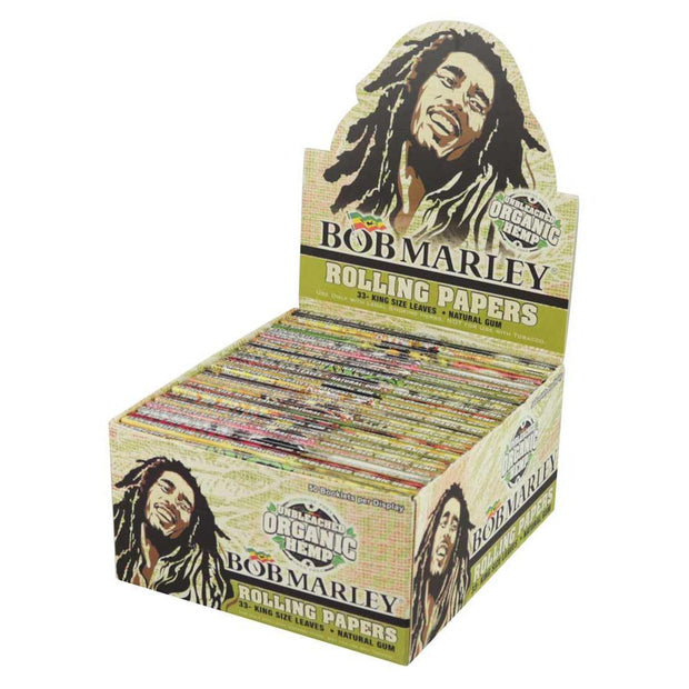 Bob Marley Rolling Papers Organic Hemp - Headshop.com