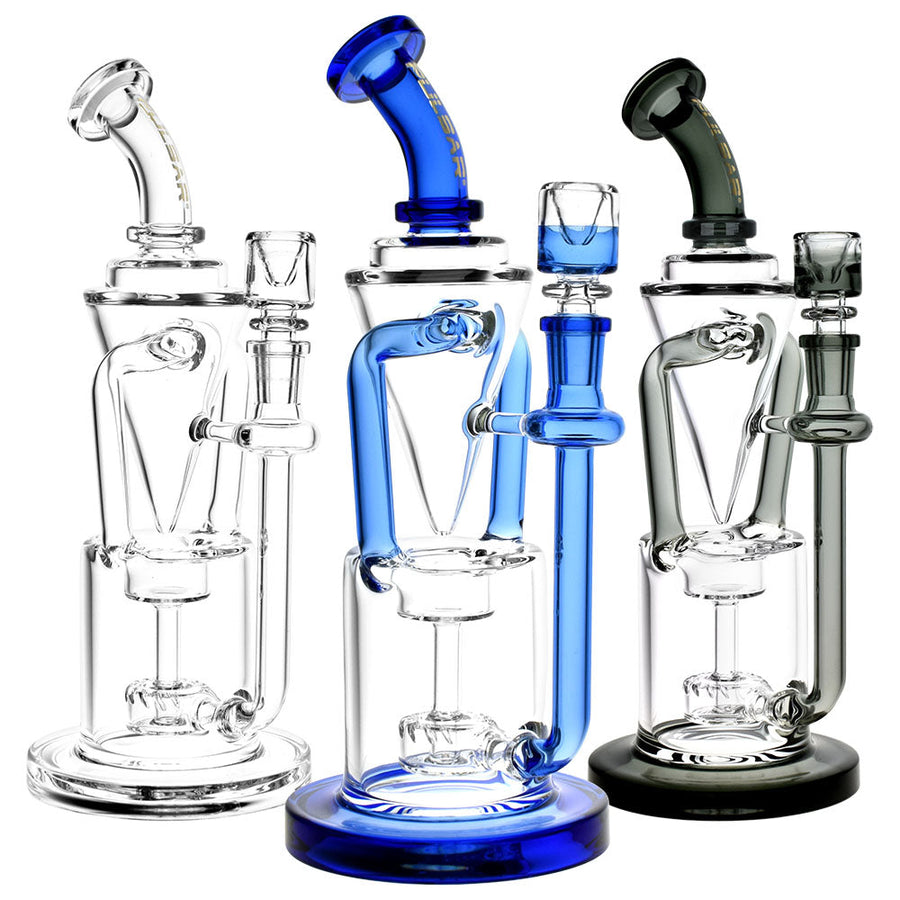 Pulsar Gravity Drip Recycler Water Pipe | 10.25" | 14mm F - Headshop.com