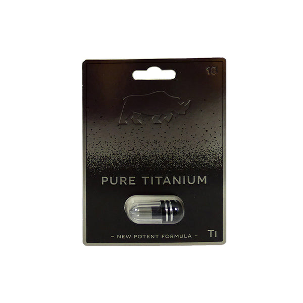 Rhino Pure Titanium 1ct Capsule Rhino Pure Titanium 1ct Capsule