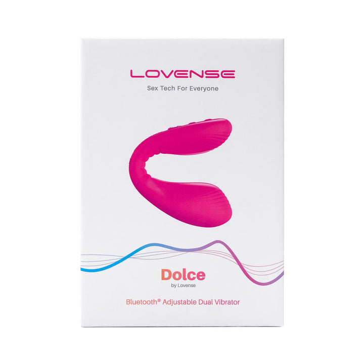 Lovense Dolce Bluetooth Adjustable Dual Vibrator - Headshop.com