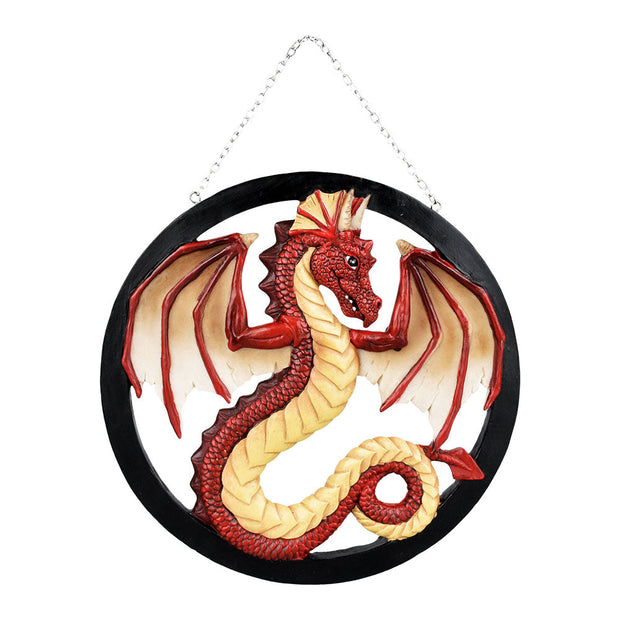 Brave Dragon Hanging Wall Decor - 8.5" - Headshop.com