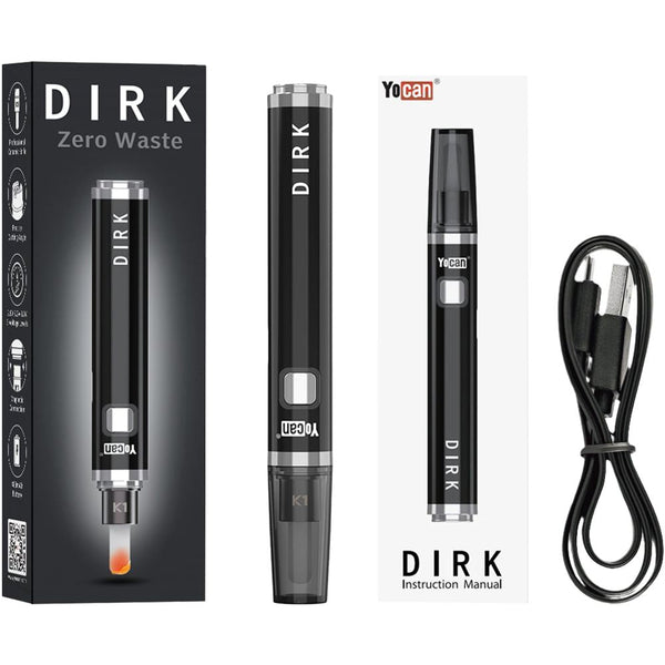 Yocan Dirk Hot Knife Electric Heated Dab Tool - 400mAh / 9ct Yocan Dirk Hot Knife Electric Heated Dab Tool - 400mAh / 9ct