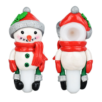 Snowman Hand Pipe - 5.5" - Headshop.com
