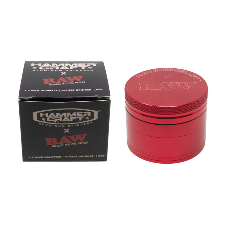Hammercraft x RAW 2.2" Grinder - Headshop.com