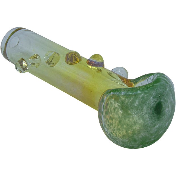 LA Pipes "Razorback" Silver Fumed Mini Spoon (Various Colors) - Headshop.com