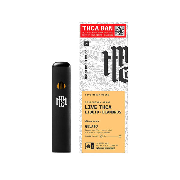 Modern Herb Co SAVE THCA Liquid Diamonds Disposable | 2g Modern Herb Co SAVE THCA Liquid Diamonds Disposable | 2g