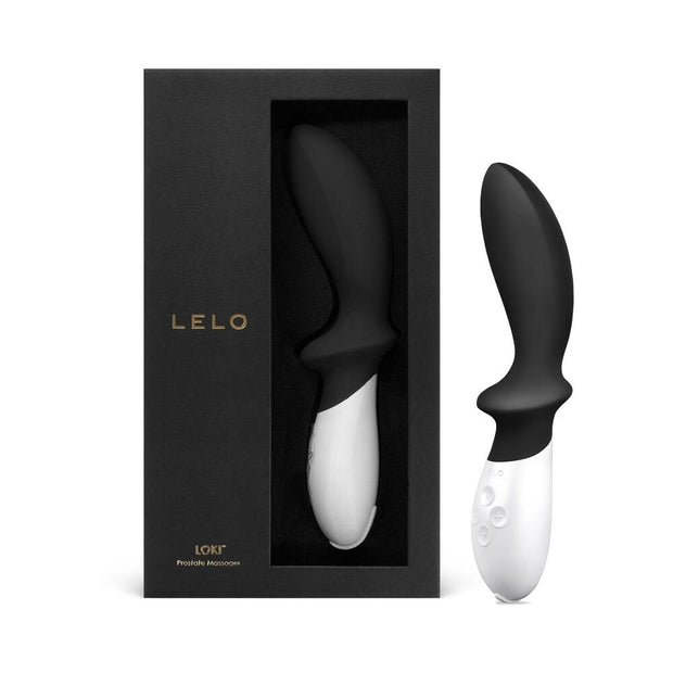 LELO LOKI Rechargeable Prostate Vibrator Obsidian Black - Headshop.com
