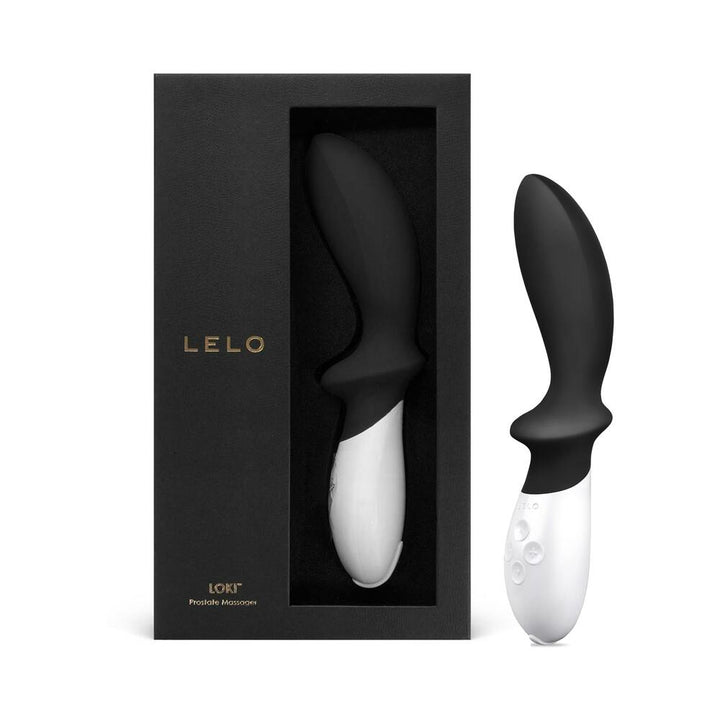 LELO LOKI Rechargeable Prostate Vibrator Obsidian Black - Headshop.com