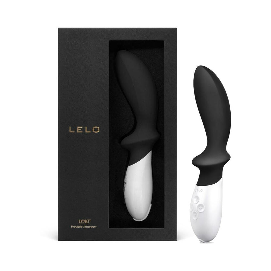 LELO LOKI Rechargeable Prostate Vibrator Obsidian Black - Headshop.com