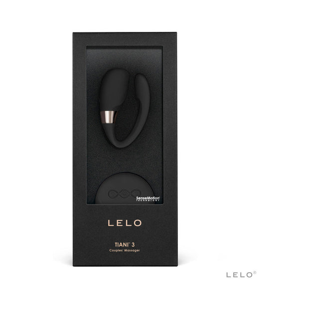 LELO TIANI 3 Rechargeable Dual Stimulation Couples Vibrator with Remote Black - Headshop.com