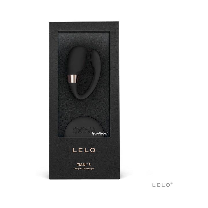 LELO TIANI 3 Rechargeable Dual Stimulation Couples Vibrator with Remote Black - Headshop.com