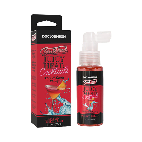 GoodHead Juicy Head Cocktails Dry Mouth Spray Sex on the Beach 2 oz. GoodHead Juicy Head Cocktails Dry Mouth Spray Sex on the Beach 2 oz.