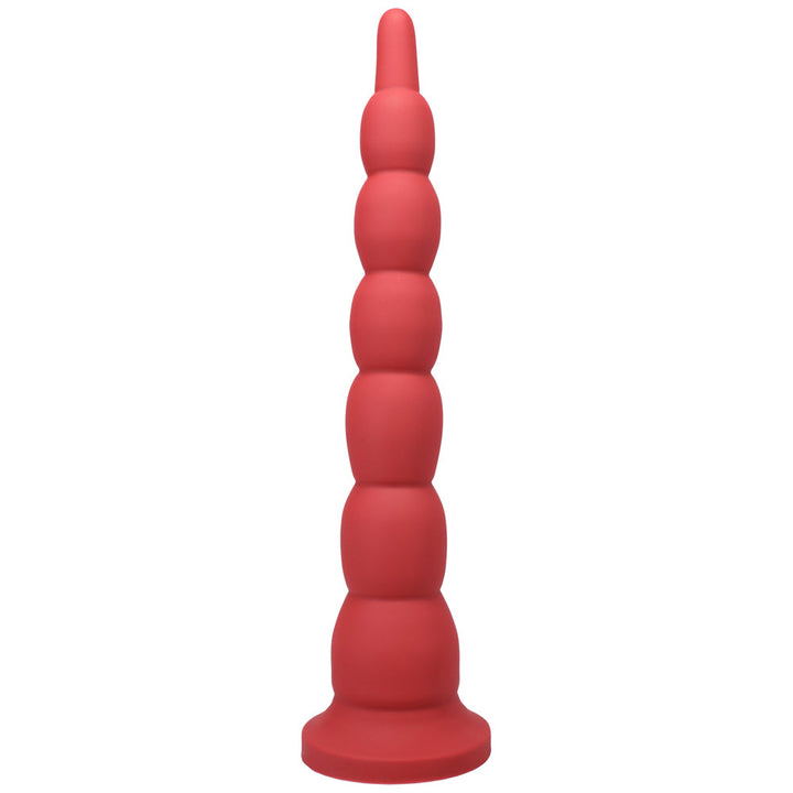 Tantus Cowboy Beaded Dildo Ruby (Box) - Headshop.com