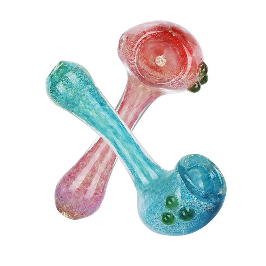 Eloquent Resplendence Glass Spoon Pipe - 3.5" / Colors Vary - Headshop.com