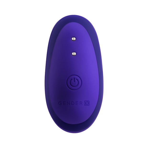Gender X Anybody's Plug Rechargeable Plug Silicone Purple - Headshop.com