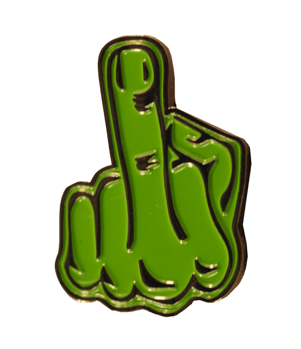 Dime Bags Middle Finger Hat Pin