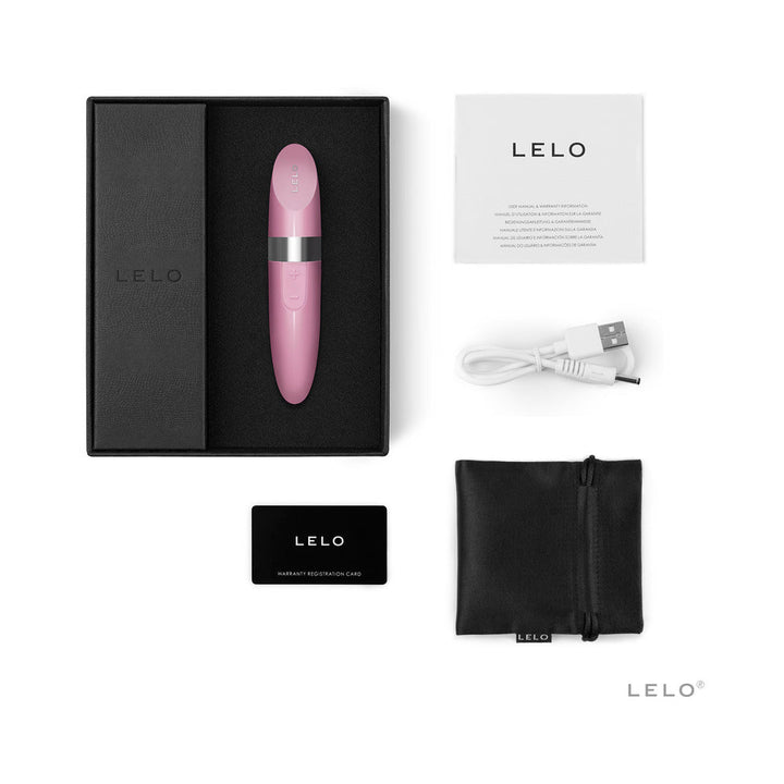 LELO MIA 2 Rechargeable Lipstick Vibrator Petal Pink - Headshop.com