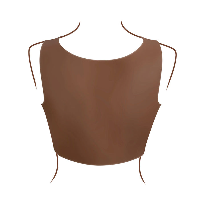 Gender X Undergarments Plate E-Cup Silicone Dark - Headshop.com