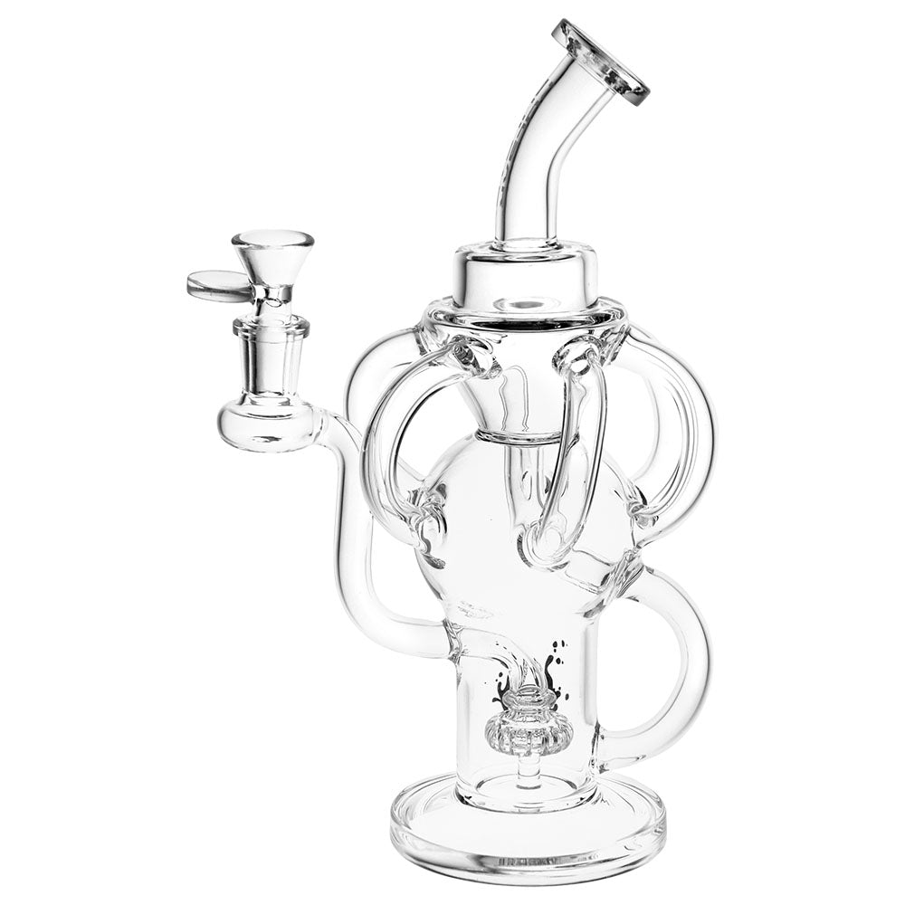 Pulsar Multi-Arm Recycler Water Pipe - 10" / 14mm F / Clear - Headshop.com