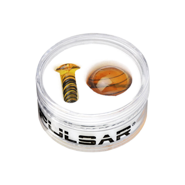 Pulsar Terp Slurper Screw & Marble Set - Headshop.com