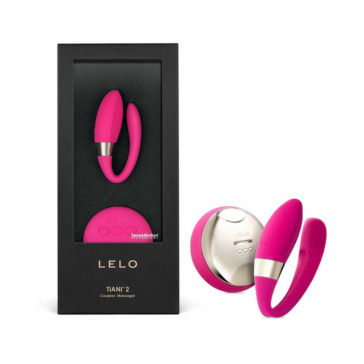 LELO TIANI 2 Rechargeable Dual Stimulation Couples Vibrator with Remote Cerise - Headshop.com