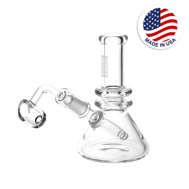 Phoenix Rising Mini Beaker Dab Rig - 5"/ 14mm M - Headshop.com
