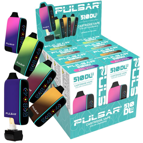 Pulsar 510 DL 5.0 Digital Screen Battery Thermo Series - 1000mAh / 8ct Pulsar 510 DL 5.0 Digital Screen Battery Thermo Series - 1000mAh / 8ct