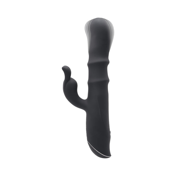 Evolved Ringmaster Rechargeable Dual Stim Vibe Silicone Black - Headshop.com